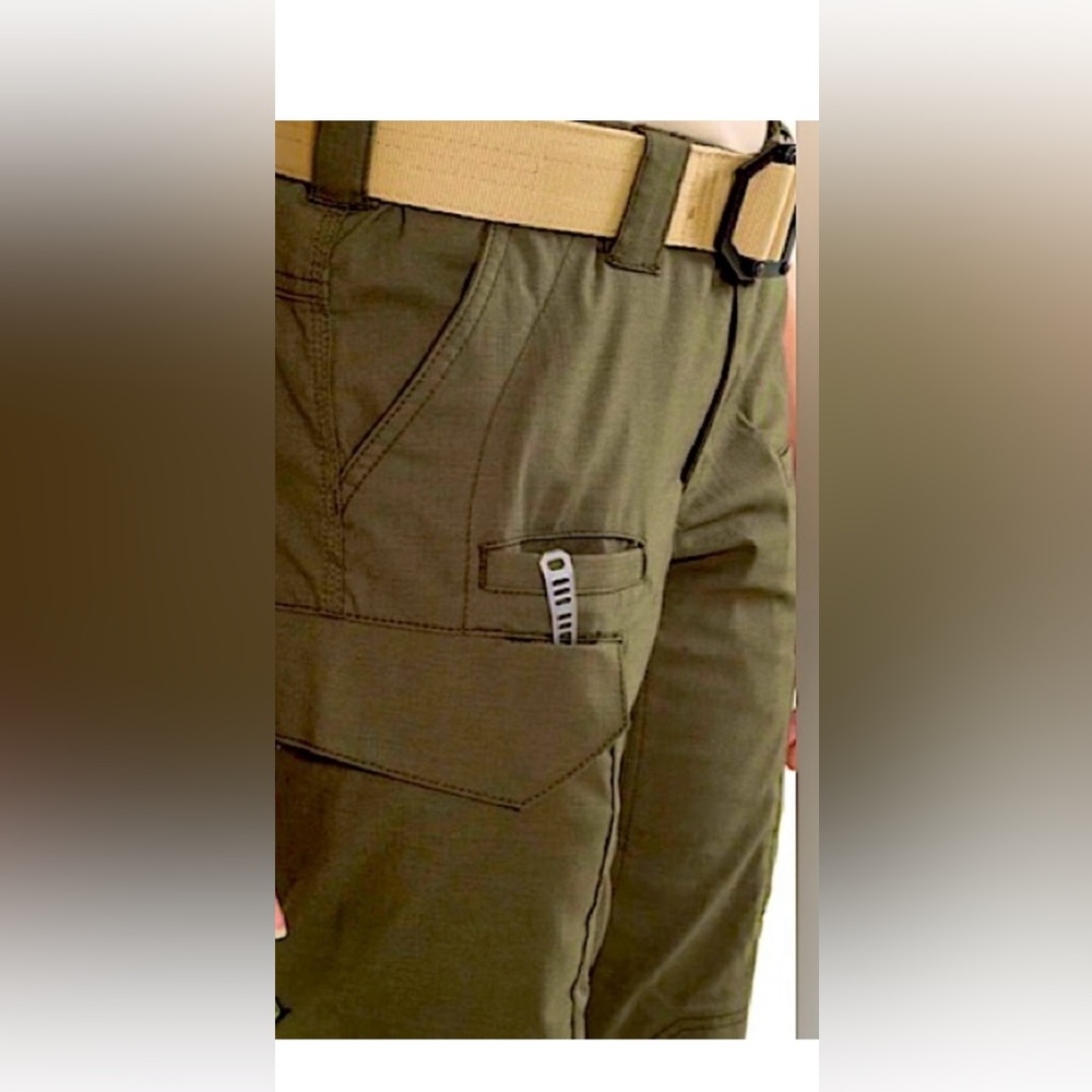 Women’s Tactical Pants, 10 Reg, OD Green color